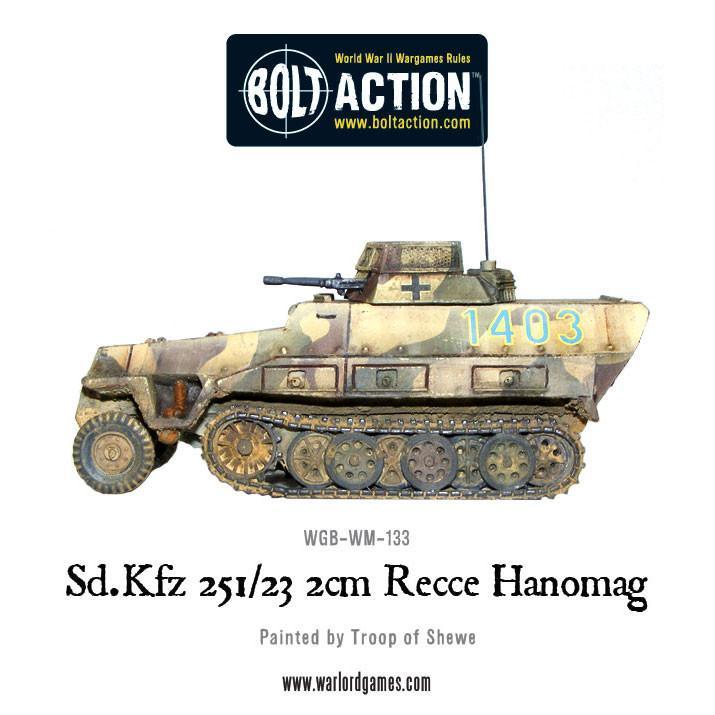 Sd.Kfz 251/23 2cm Recce Hanomag - Image 4