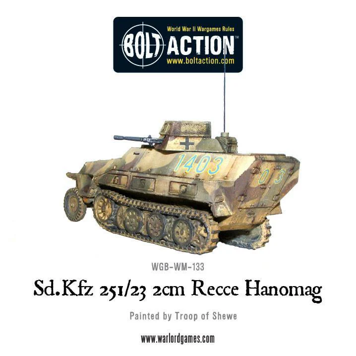Sd.Kfz 251/23 2cm Recce Hanomag - Image 6