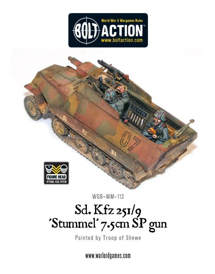 Sd.Kfz 251/9 'Stummel' 7.5cm SP gun - Image 3
