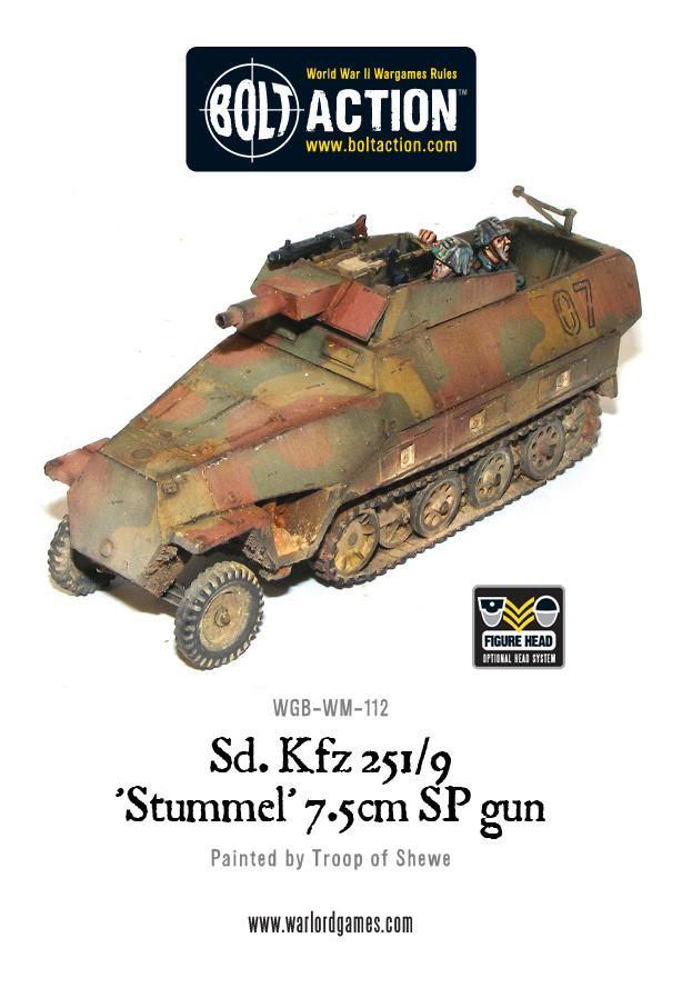 Sd.Kfz 251/9 'Stummel' 7.5cm SP gun - Image 4