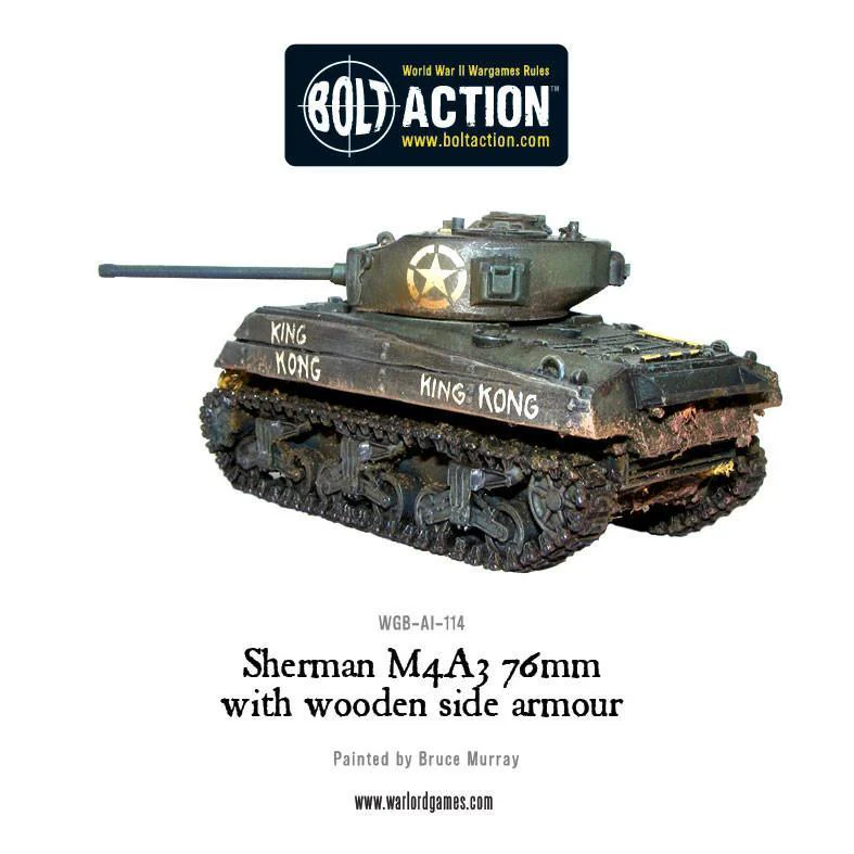 Sherman M4A3 (76mm) with wooden armour - Image 3