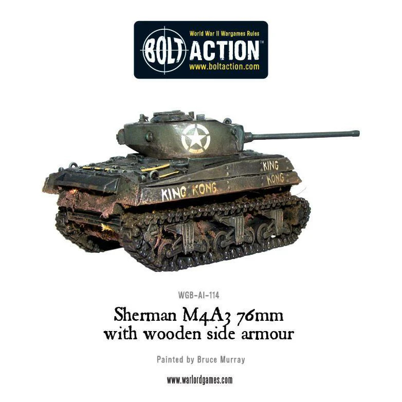 Sherman M4A3 (76mm) with wooden armour - Image 4