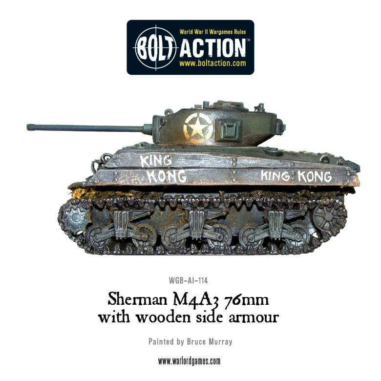 Sherman M4A3 (76mm) with wooden armour - Image 5