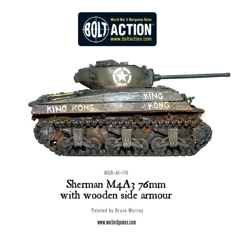 Sherman M4A3 (76mm) with wooden armour - Image 6