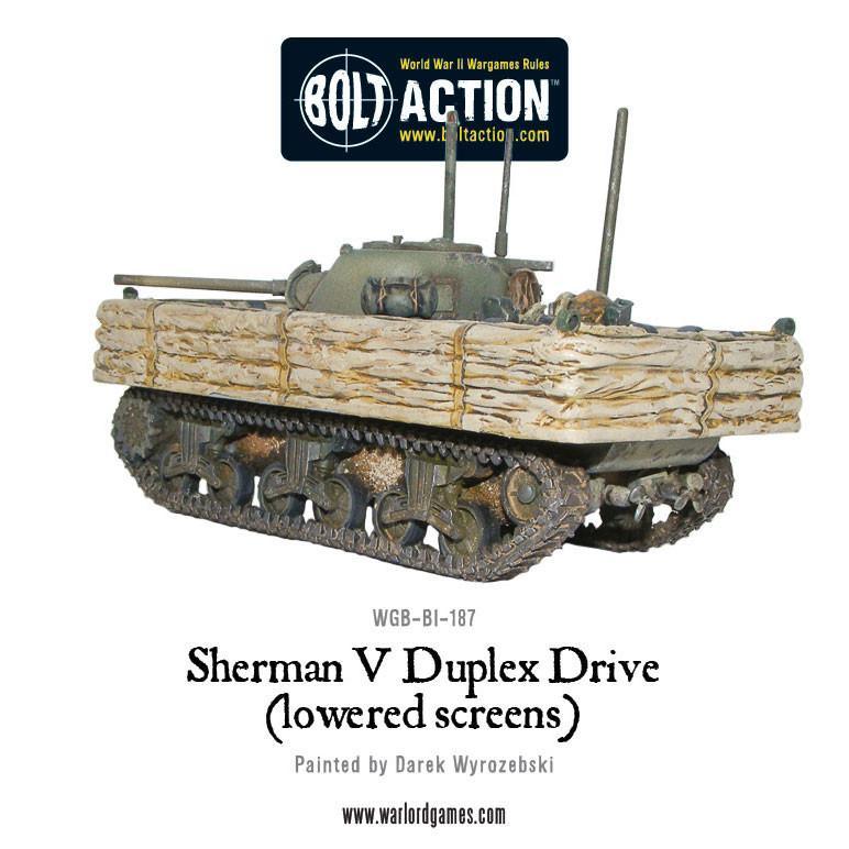 Sherman V Duplex Drive (lowered screens) - Image 4