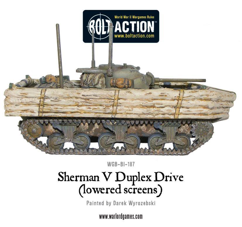 Sherman V Duplex Drive (lowered screens) - Image 5