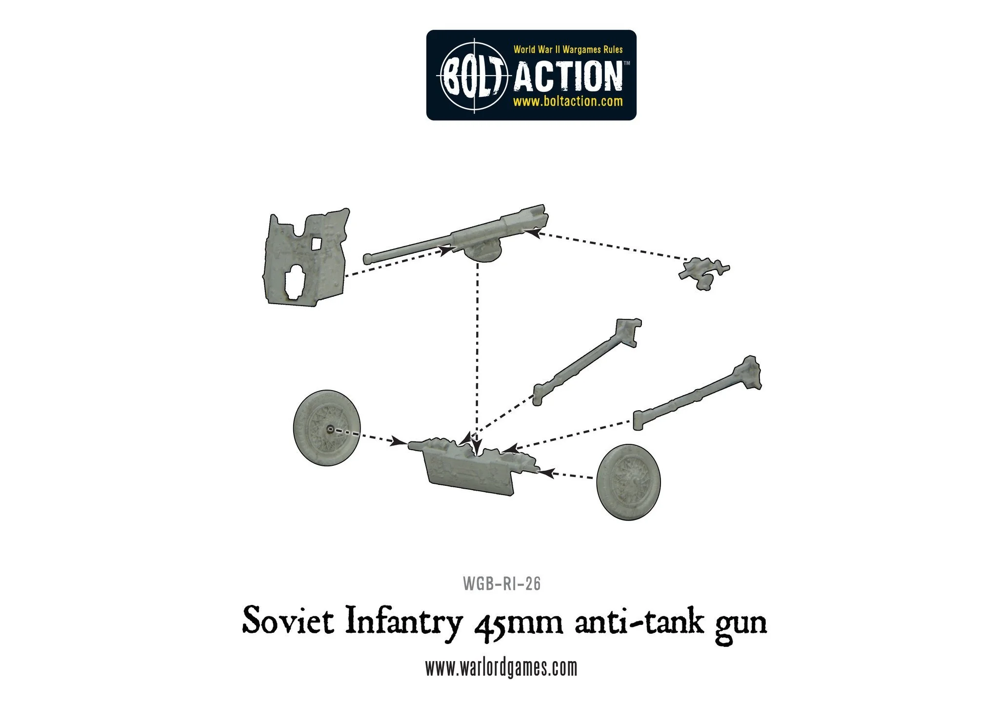 Soviet 45mm Anti-Tank Gun - Image 4