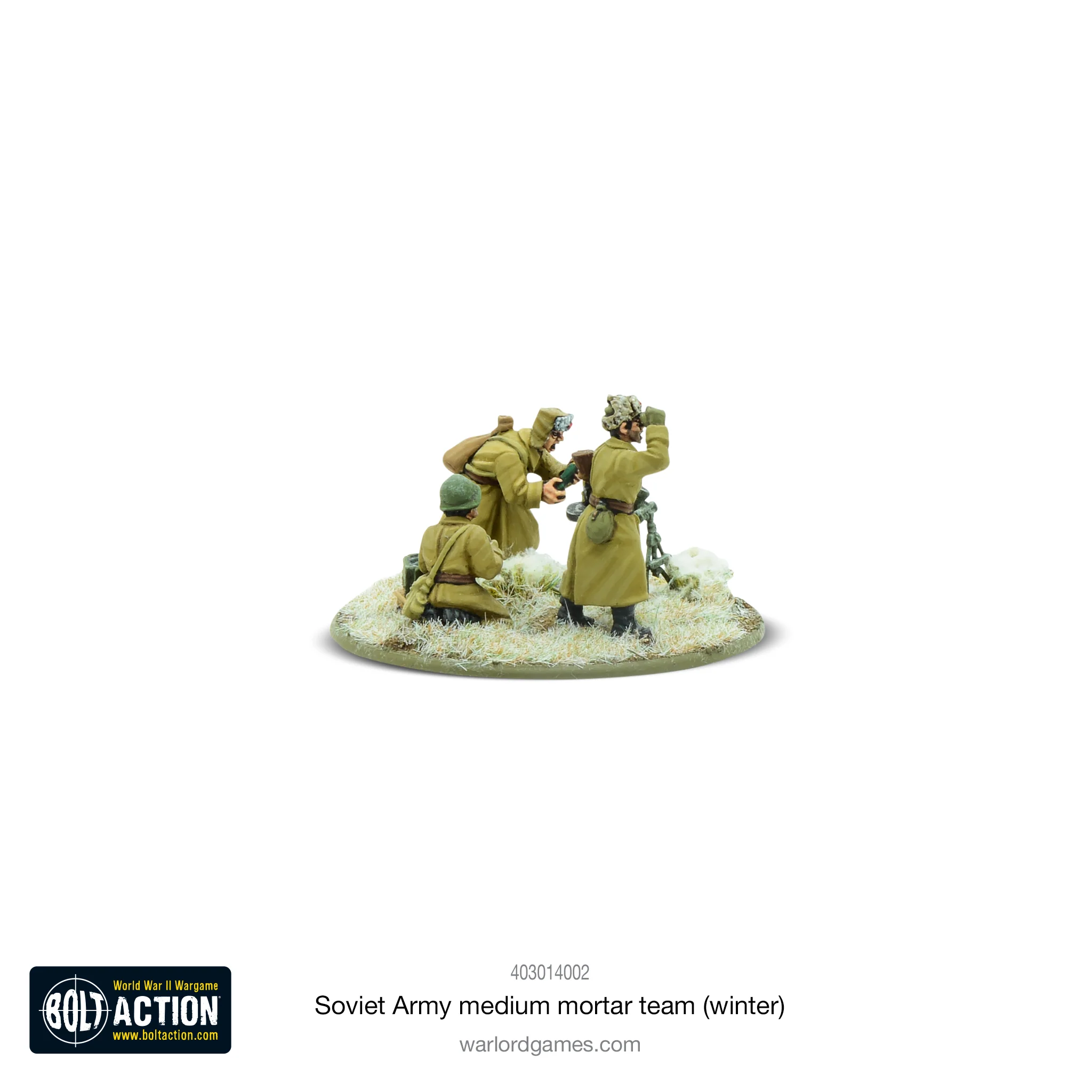Soviet 82mm medium mortar team (Winter) - Image 2