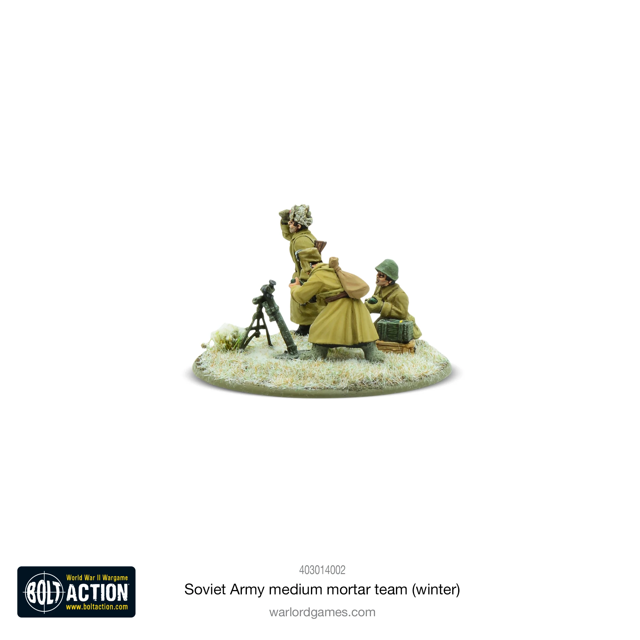 Soviet 82mm medium mortar team (Winter) - Image 3