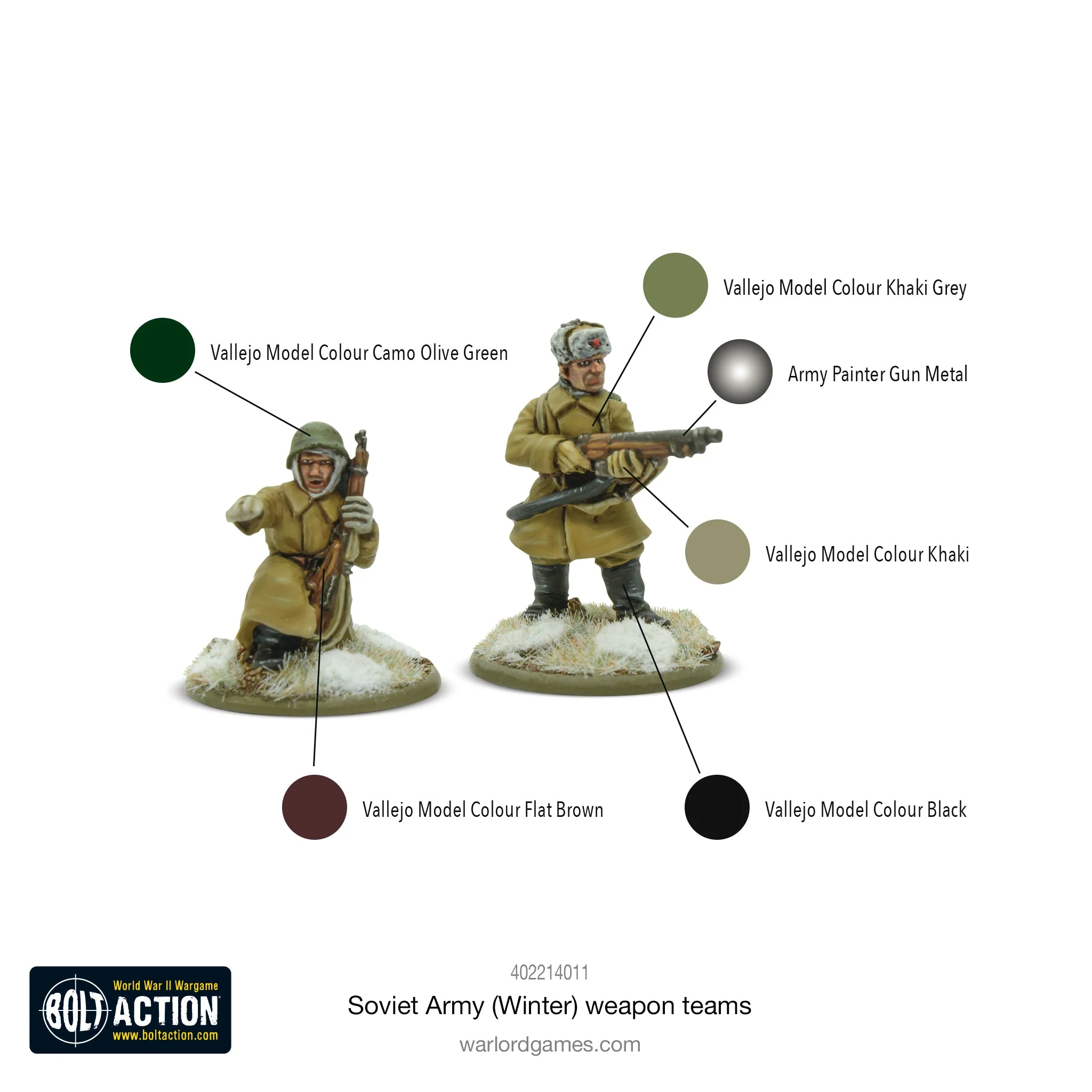 Soviet Army (Winter) weapons teams - Image 3