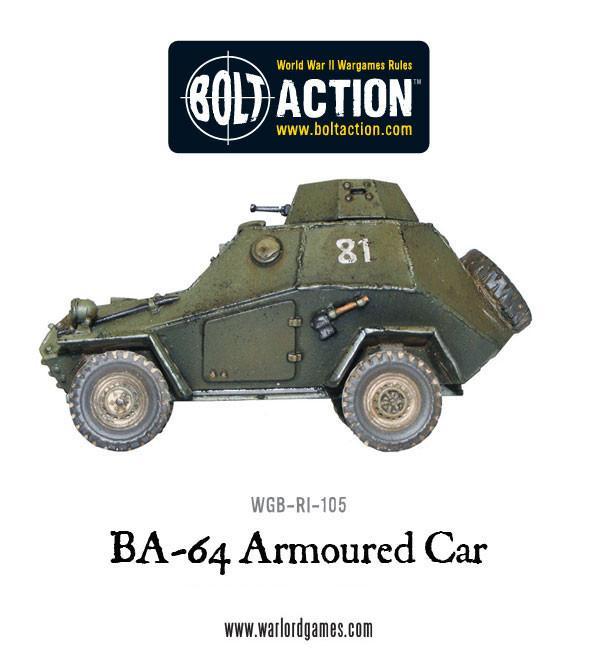 Soviet BA-64 Armoured Car - Image 3