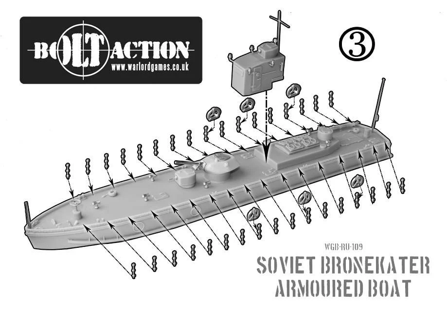 Soviet Bronekater Armoured Patrol Boat - Image 4