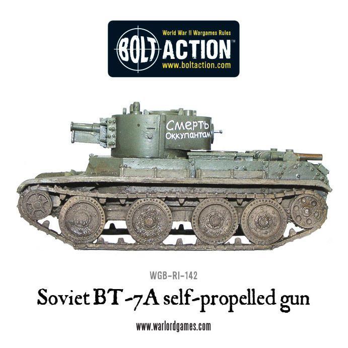 Soviet BT-7A self-propelled gun - Image 2