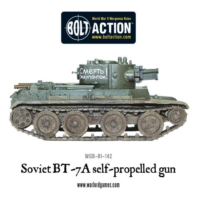 Soviet BT-7A self-propelled gun - Image 3