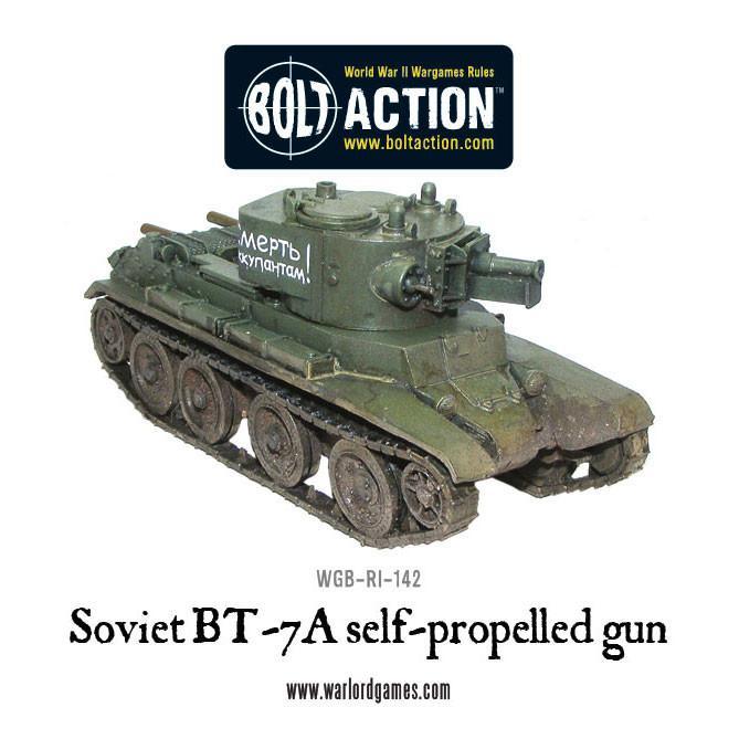 Soviet BT-7A self-propelled gun - Image 4