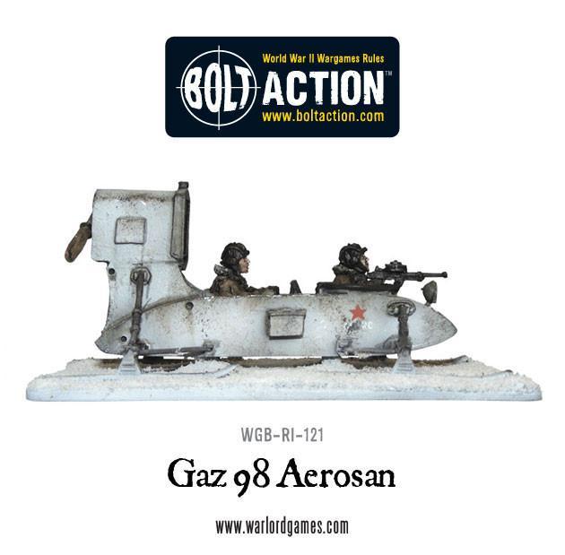 Soviet Gaz 98 Aerosan - Image 3