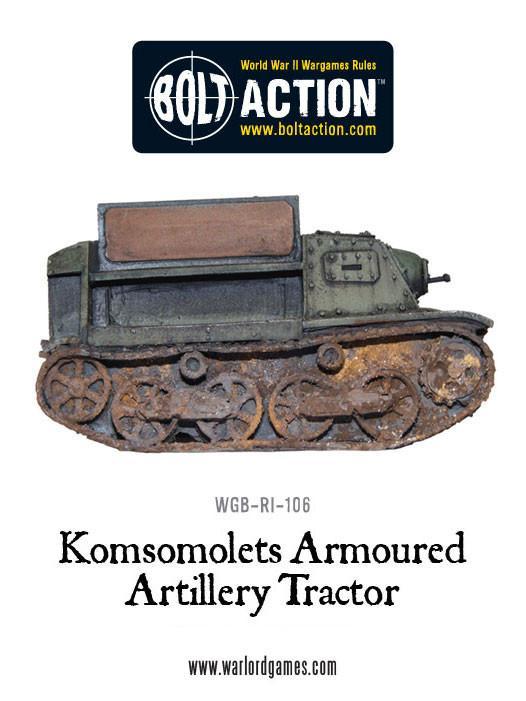 Soviet Komsomolets Armoured Artillery Tractor - Image 3