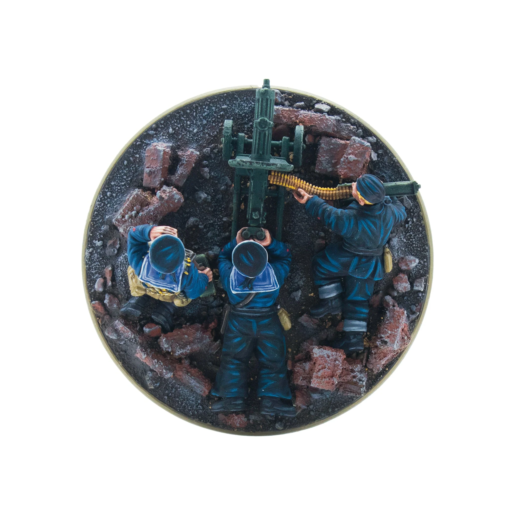 Soviet Naval Brigade medium machine gun team - Image 3