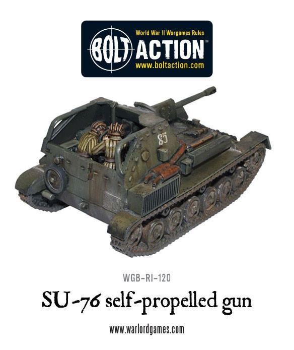 Soviet SU-76 Self-Propelled Gun - Image 2