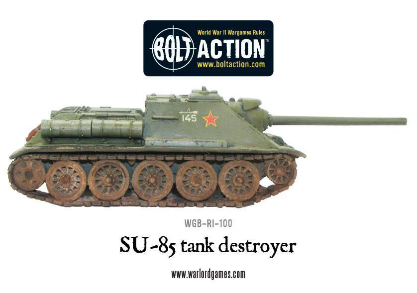 Soviet SU-85 Tank Hunter - Image 4