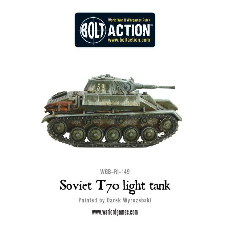 Soviet T70 Light Tank - Image 2