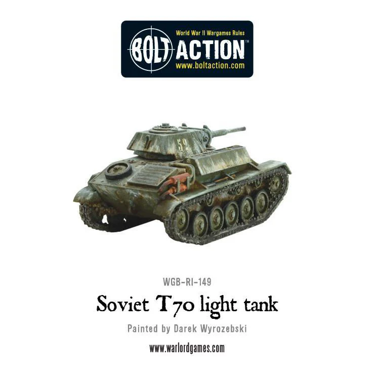 Soviet T70 Light Tank - Image 3