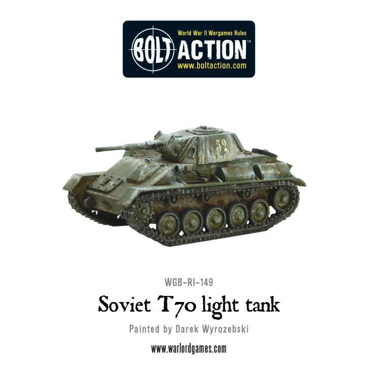 Soviet T70 Light Tank - Image 6