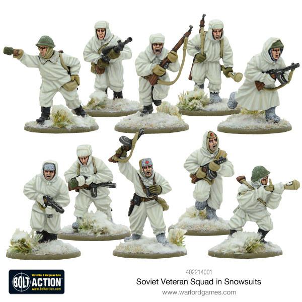 Soviet Veteran Squad in Snowsuits - Image 2