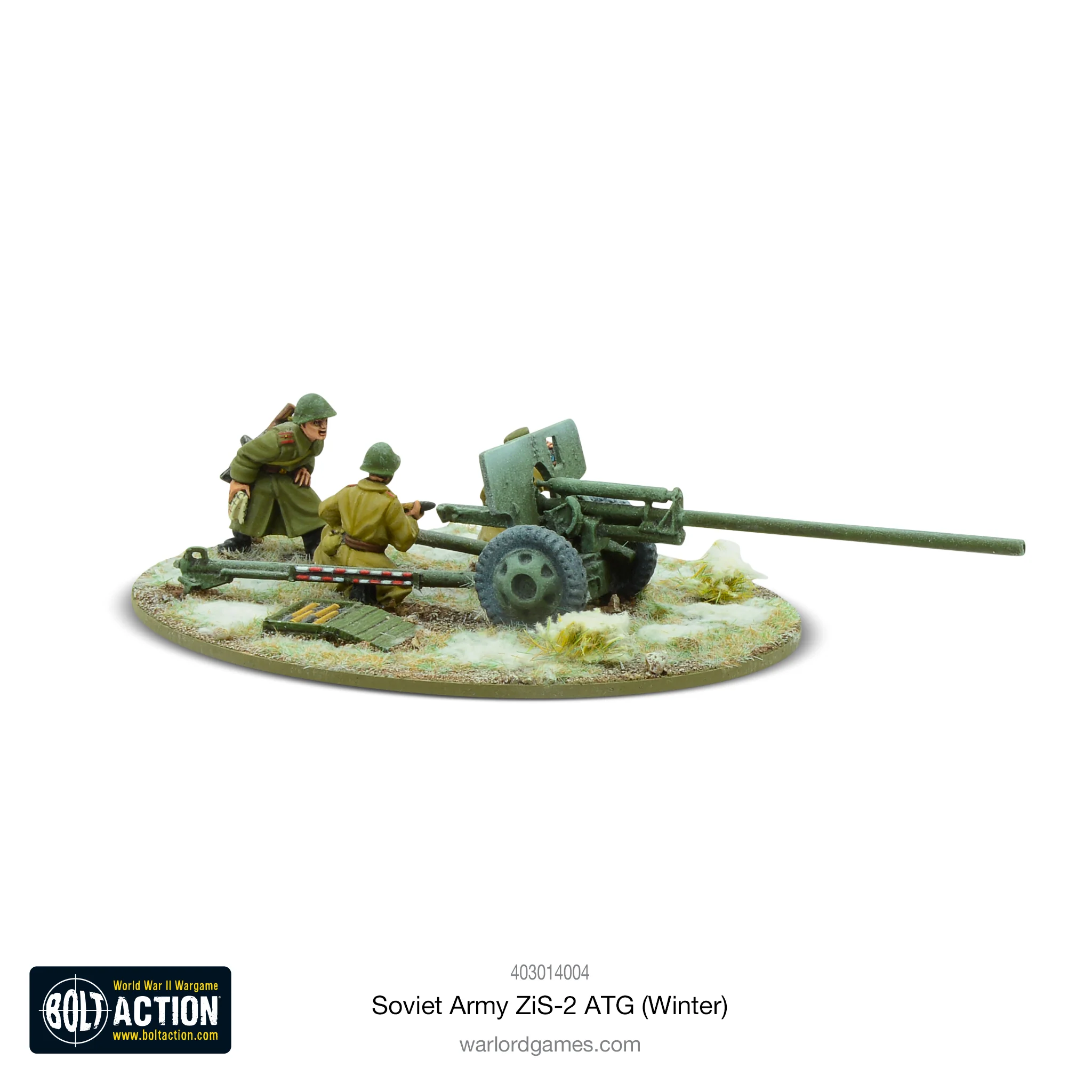 Soviet ZIS-2 anti-tank gun (Winter)