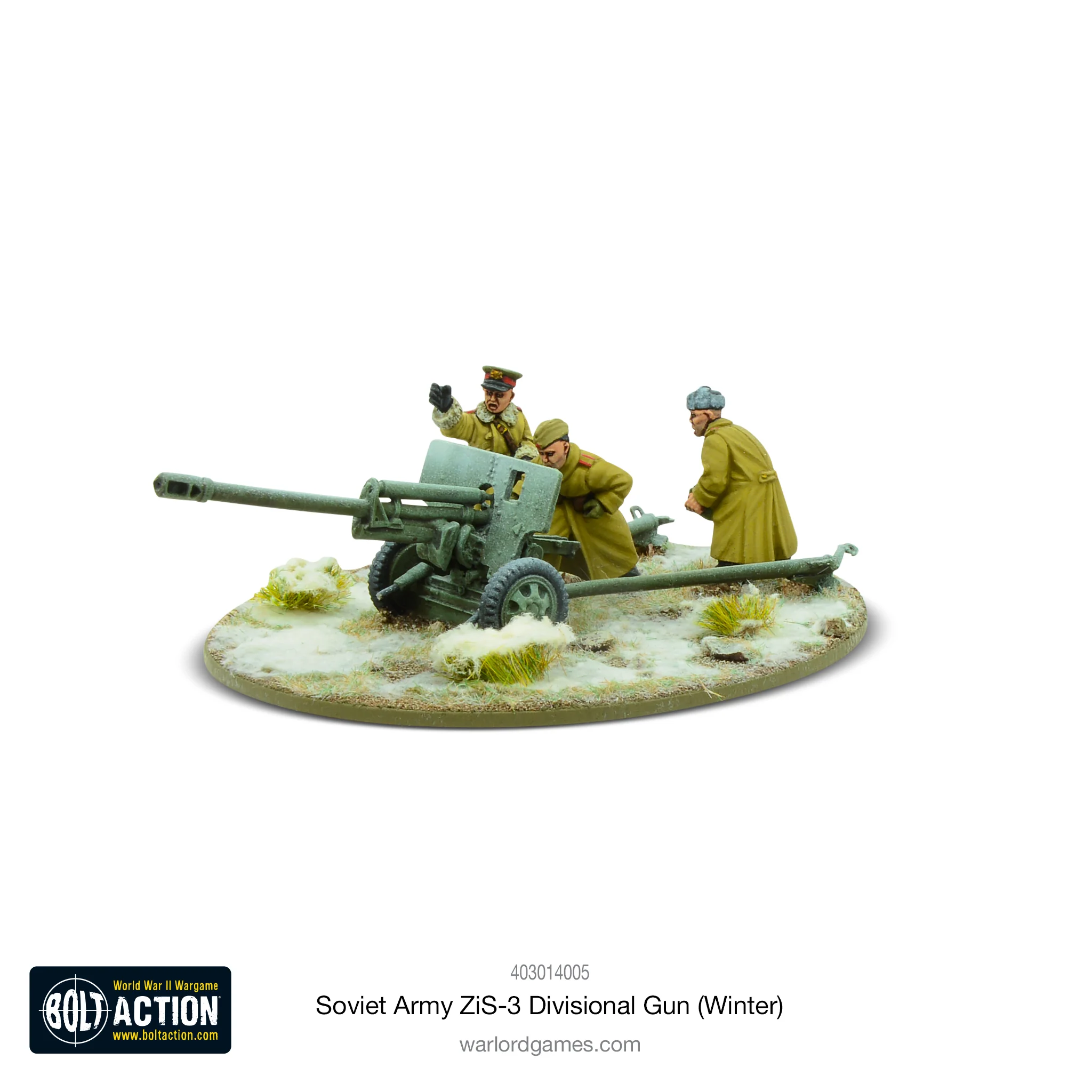 Soviet ZIS-3 divisional gun (Winter) - Image 2