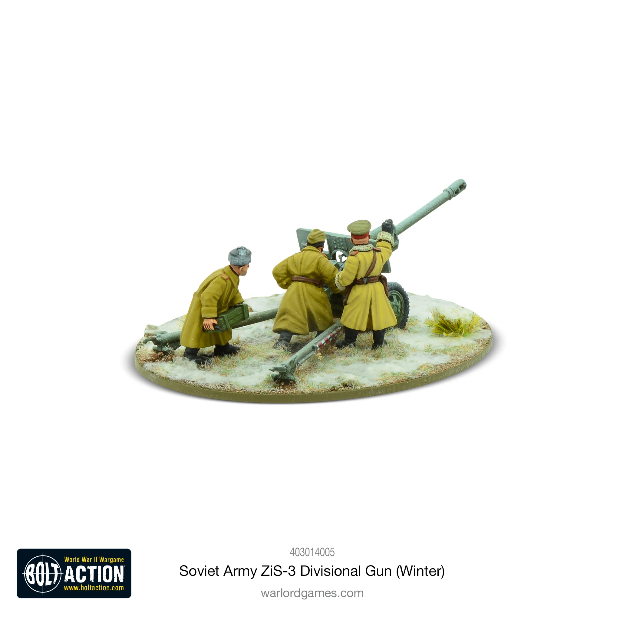 Soviet ZIS-3 divisional gun (Winter) - Image 3