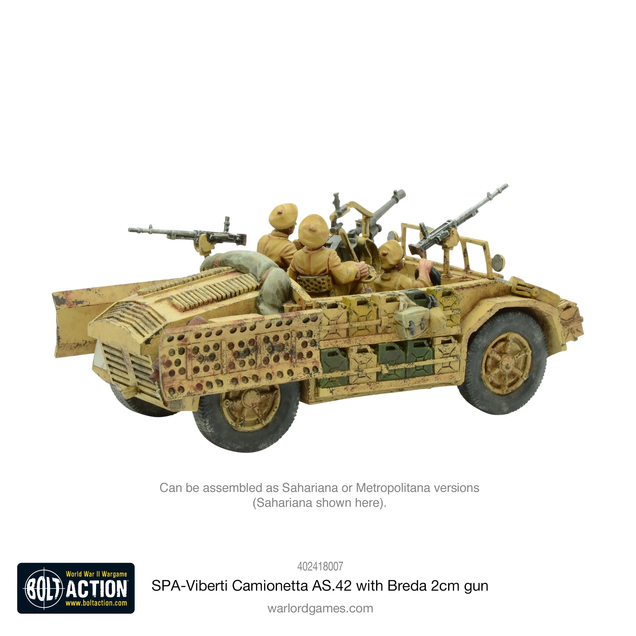 SPA-Viberti Camionetta AS. 42 with Breda 2cm gun - Image 3