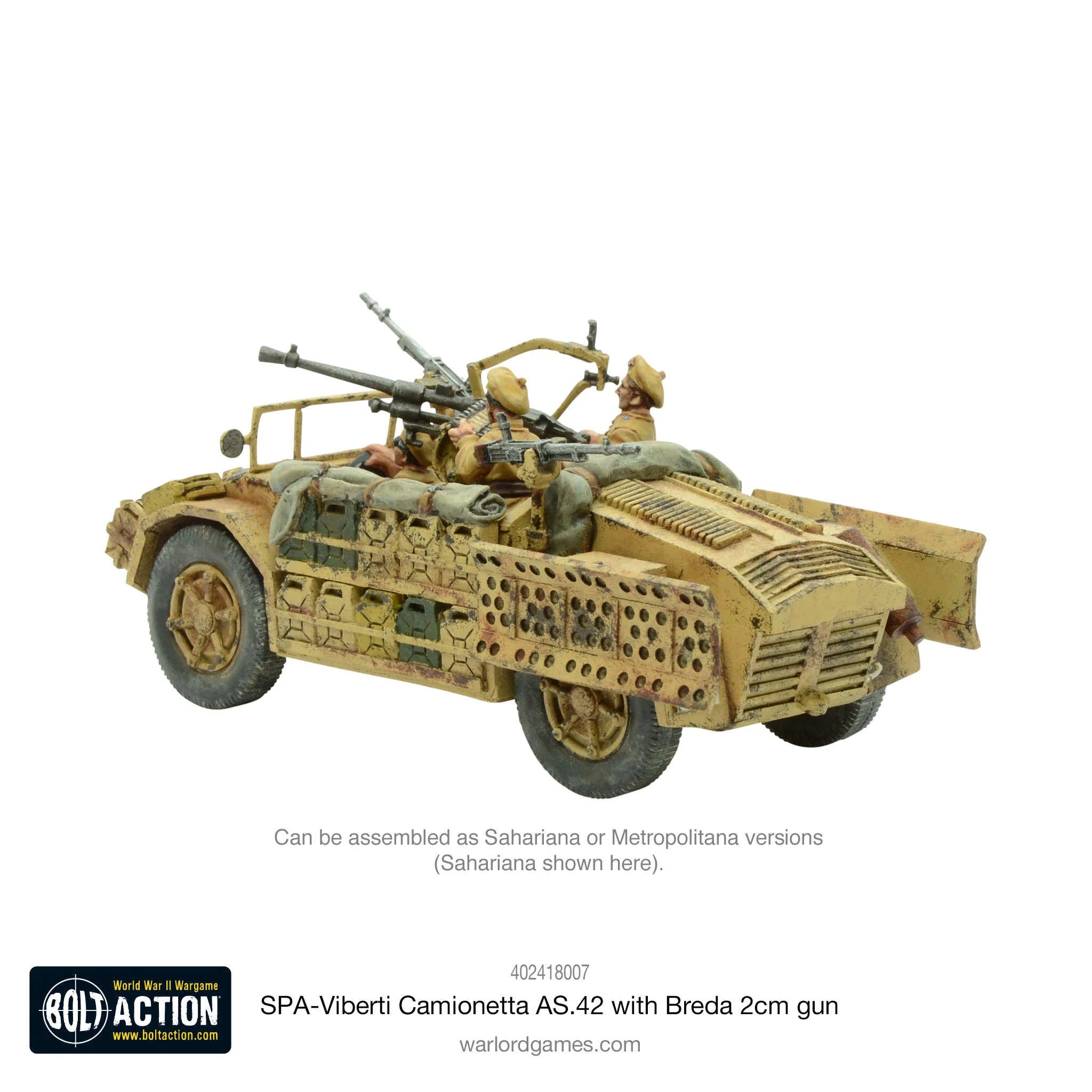 SPA-Viberti Camionetta AS. 42 with Breda 2cm gun - Image 4