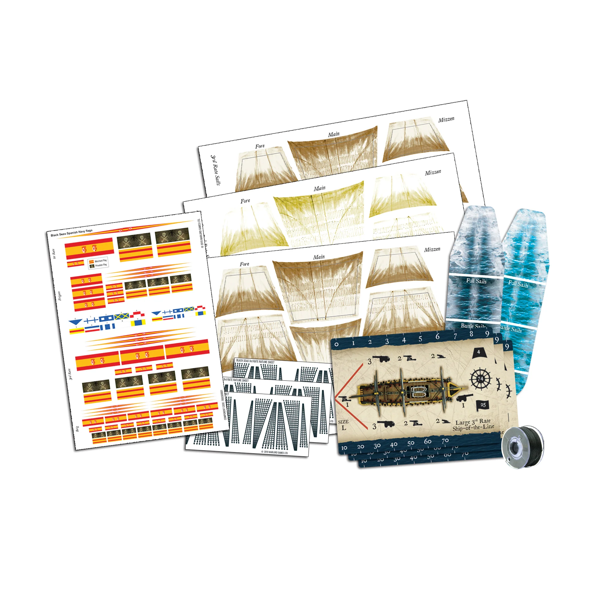 Spanish 3rd Rates Named ships Pack 3 BUNDLE - Image 4