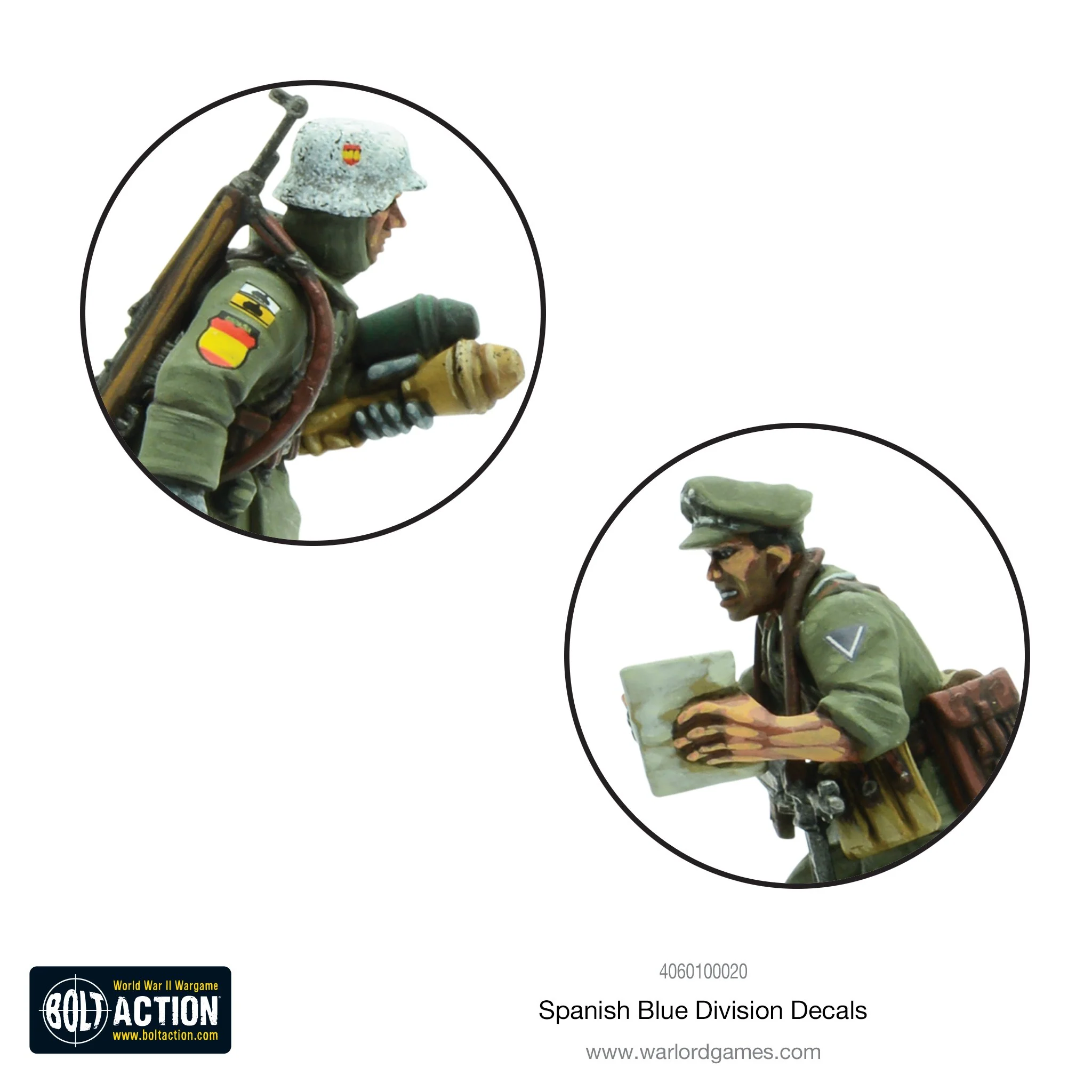 Spanish Blue Division Decals - Image 3