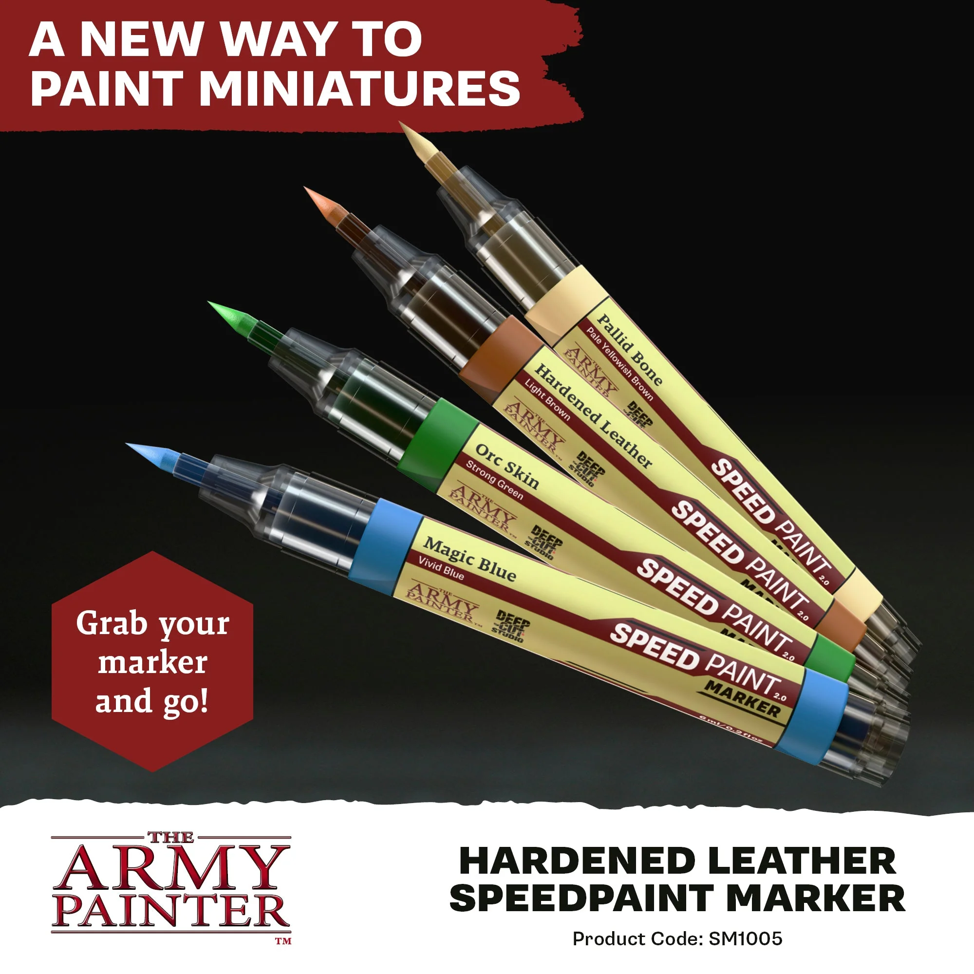 Speedpaint Marker - Hardened Leather - Image 3