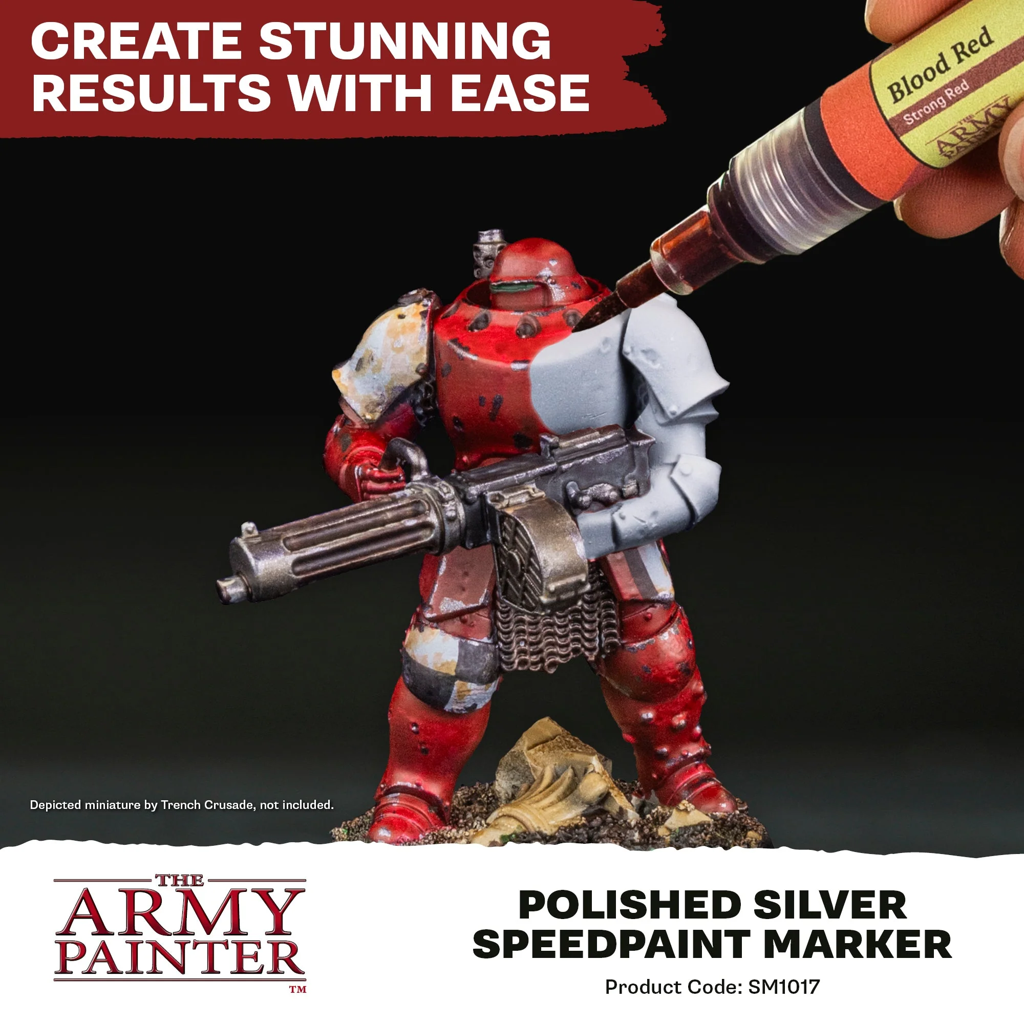 Speedpaint Marker - Polished Silver - Image 4