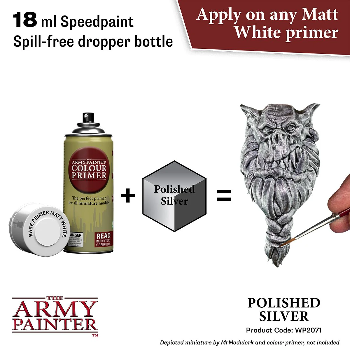 Speedpaint, Polished Silver - Image 2