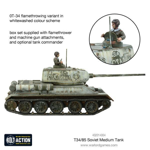 T-34/85 medium tank (plastic) - Image 2