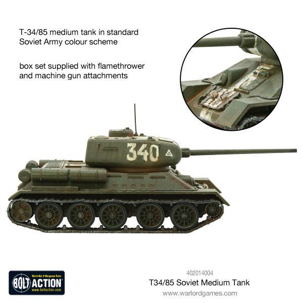 T-34/85 medium tank (plastic) - Image 3