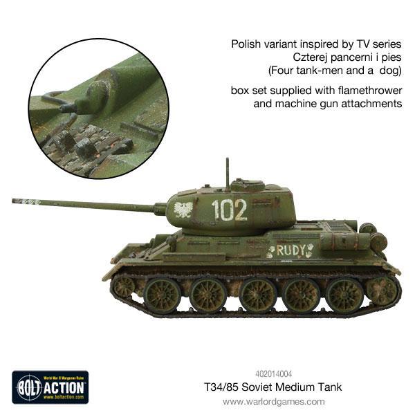 T-34/85 medium tank (plastic) - Image 5