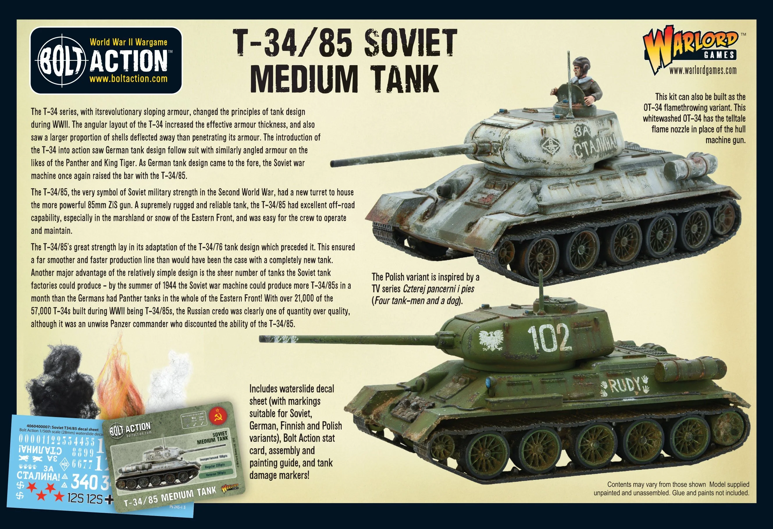 T-34/85 medium tank (plastic) - Image 8