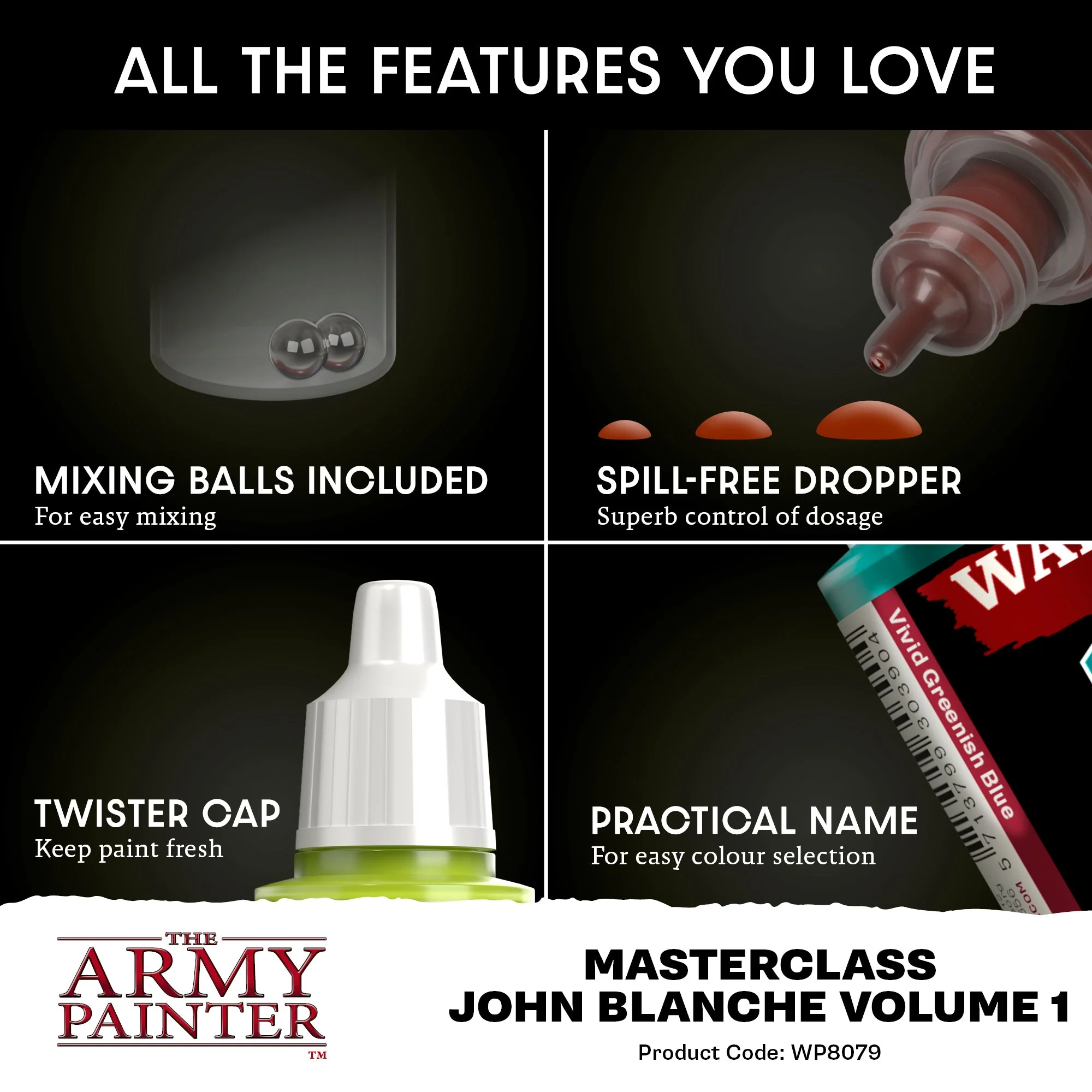 The Army Painter - Masterclass: John Blanche Volume 1 Paint Set - Image 6
