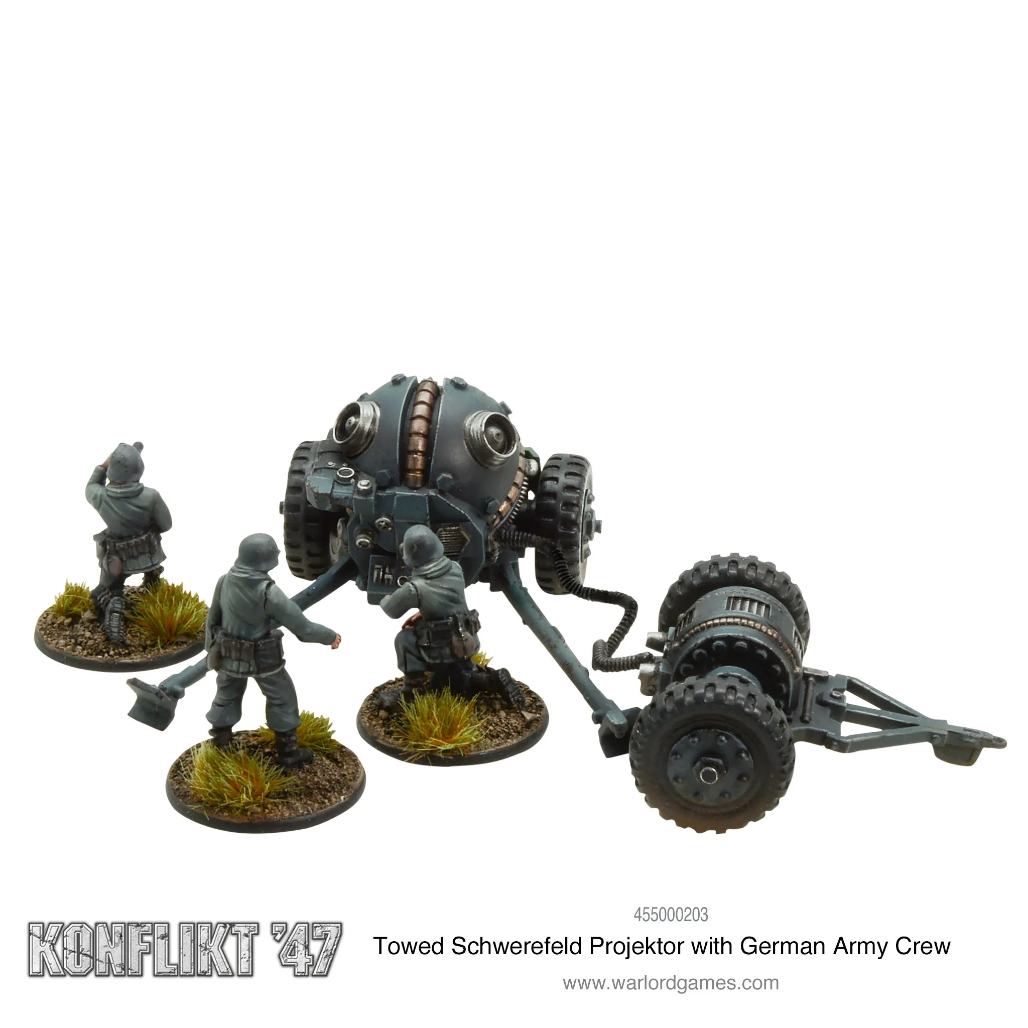 Towed Schwerefeld Projektor (German Army crew) - Image 3