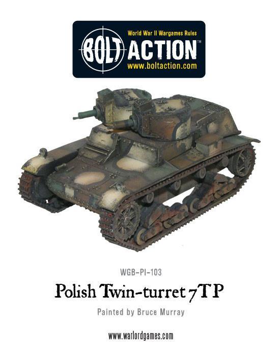 Twin-turreted Polish 7TP tank - Image 2