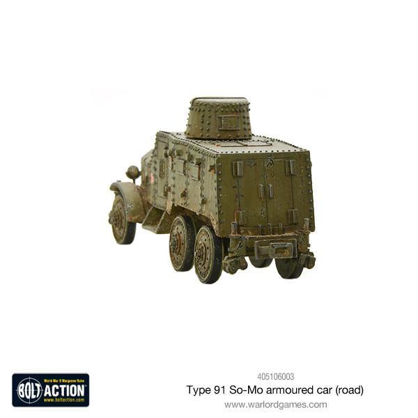 Type 91 So-Mo armoured car (road) - Image 3