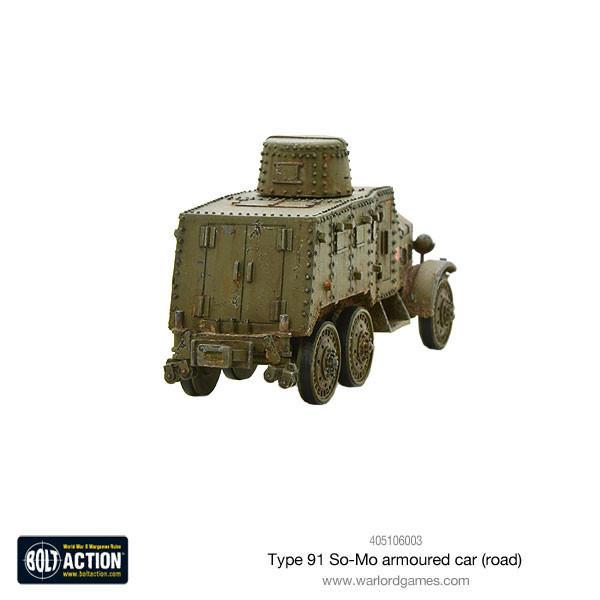 Type 91 So-Mo armoured car (road) - Image 4