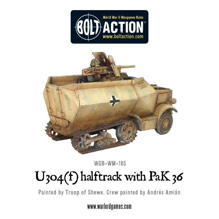 U304(f) halftrack with PaK 36 - Image 3