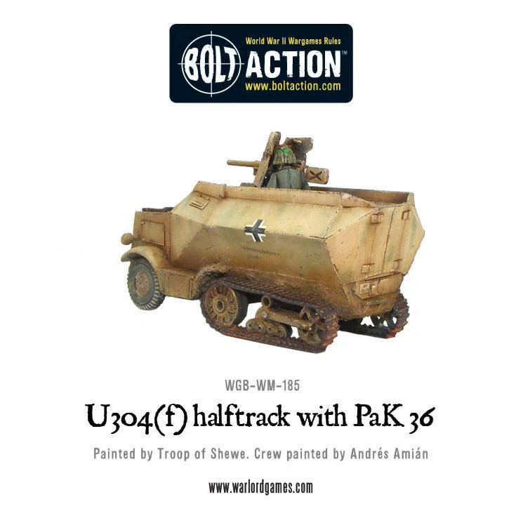 U304(f) halftrack with PaK 36 - Image 4