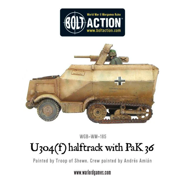U304(f) halftrack with PaK 36 - Image 5